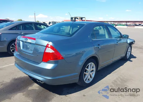 2012 Ford Fusion Sel из США, поврежденный, VIN 3FAHP0JA1CR110538